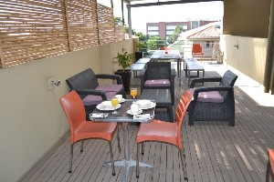 Outdoor terrace