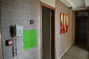 Hotel corridor